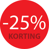 6 panelen rond korting PA-16