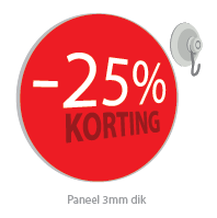 6 panelen rond korting PA-16