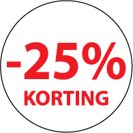 6 panelen rond korting PA-17