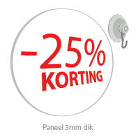 6 panelen rond korting PA-17