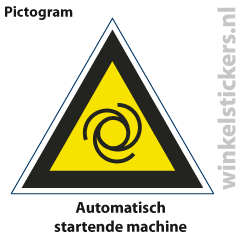Pictogram 5 stuks 'machine' PICTO-130
