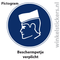 Pictogram 5 stuks 'beschermpetje' PICTO-157