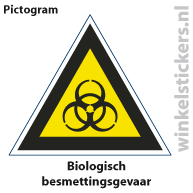 Pictogram 5 stuks 'biologisch' PICTO-101