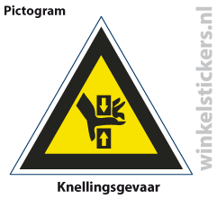 Pictogram 5 stuks 'knelling' PICTO-136