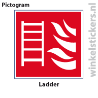 Pictogram 5 stuks 'ladder' PICTO-028