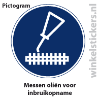 Pictogram 5 stuks 'messen' PICTO-184