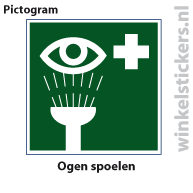 Pictogram 5 stuks 'oog' PICTO-053