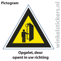 Pictogram 5 stuks 'deur' PICTO-140