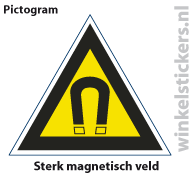 Pictogram 5 stuks 'magnetisch' PICTO-106