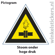 Pictogram 5 stuks 'stoom' PICTO-115