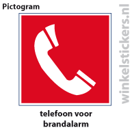 Pictogram 5 stuks 'telefoon' PICTO-032