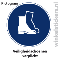 Pictogram 5 stuks 'schoenen' PICTO-172