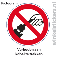 Pictogram 5 stuks 'kabel' PICTO-021