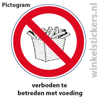 Pictogram 5 stuks 'voeding' PICTO-023