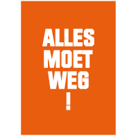 Poster alles moet weg O-006-donkeroranje-swatch