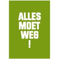 Poster alles moet weg O-006-groen-swatch