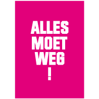 Poster alles moet weg O-006-roze-swatch