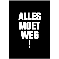 Poster alles moet weg O-006-zwart-swatch