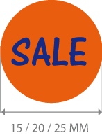 productstickers sale rond STV-008