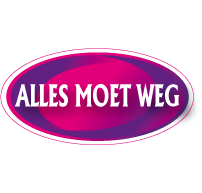 Raamsticker alles moet weg OV-0009