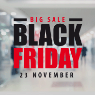 raamsticker black friday BF-032