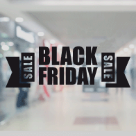 raamsticker black friday BF-031