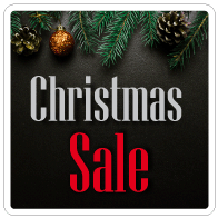 Raamsticker christmas sale VI-022