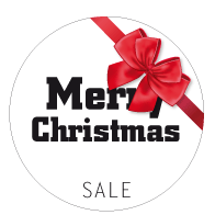 Raamsticker christmas sale CI-0052