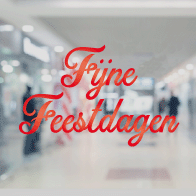 raamsticker fijne feestdagen VA-0111