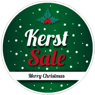 Raamsticker kerst sale CI-0053