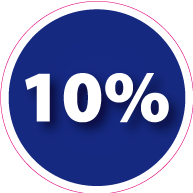 Raamsticker korting rond CI-0045