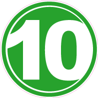 Raamsticker korting rond CI-0010