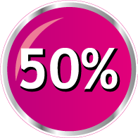 Raamsticker korting rond CI-0011