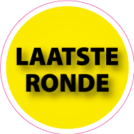 Raamsticker laatste ronde CI-0018