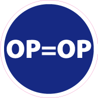 Raamsticker op=op rond CI-0016