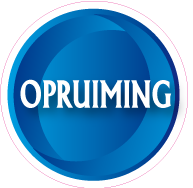 Raamsticker opruiming CI-0036