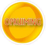 Raamsticker opruiming CI-0036
