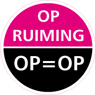 Vloersticker opruiming op=op VLCI-0027