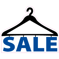 Raamsticker sale VA-0042