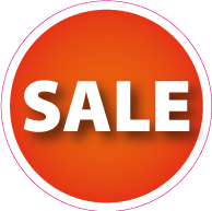 Raamsticker sale CI-0017