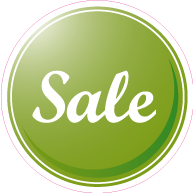 Raamsticker sale CI-0033