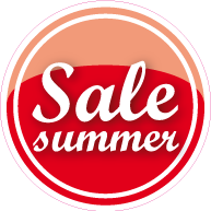 Raamsticker sale summer CI-0034