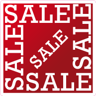 Raamsticker sale vierkant VI-005