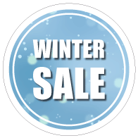 Raamsticker winter sale CI-0055