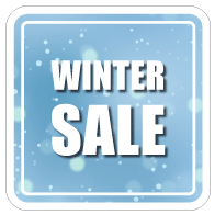 Raamsticker winter sale VI-021