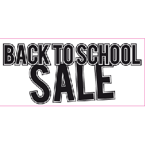 Raamsticker sale rechthoek RE-0020