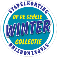 Etalagesticker stapelkorting winter blauw 1 artikel STA-111