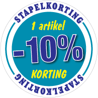 Etalagesticker stapelkorting winter blauw 1 artikel STA-112