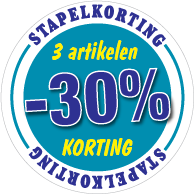 Etalagesticker stapelkorting winter blauw 3 artikel STA-114