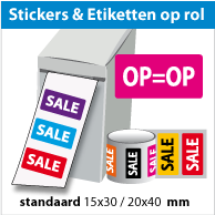 Stickers op rol SR-034